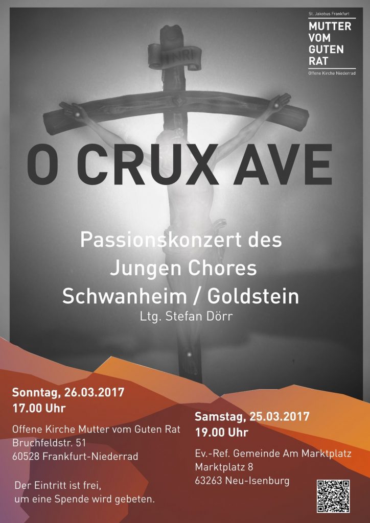 Passionskonzert 2017 - Plakat